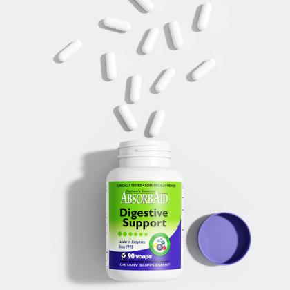 Imagem de Suplemento Nature's Sources AbsorbAid Digestive Support 90 Vcaps
