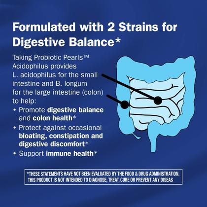 Imagem de Suplemento Nature's Way Acidophilus Probiotic Pearls 90 cápsulas gelatinosas