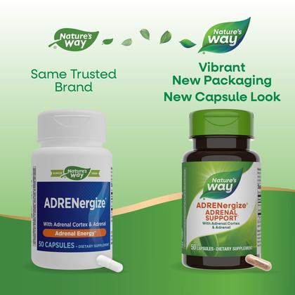 Imagem de Suplemento Nature's Way Adrenergize Energy Support 50 cápsulas