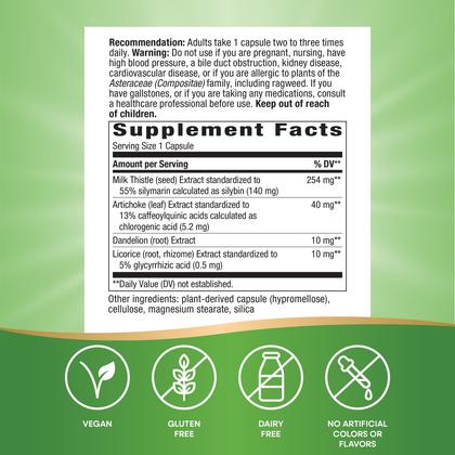 Imagem de Suplemento Nature's Way Super Milk Thistle 120 cápsulas