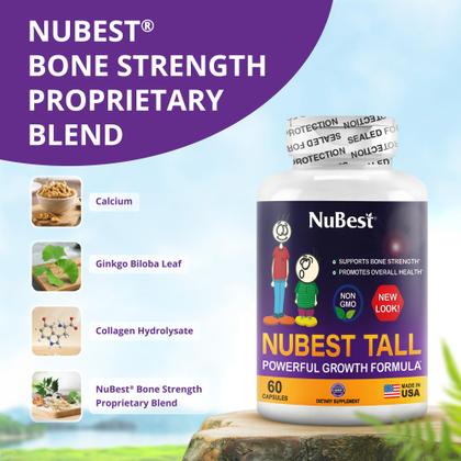Imagem de Suplemento NuBest Tall Bone Support 60 cápsulas para 1 mês
