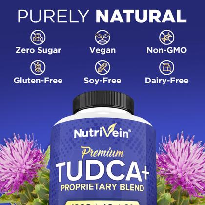 Imagem de Suplemento Nutrivein TUDCA+ Liver Support 1000 mg 60 cápsulas