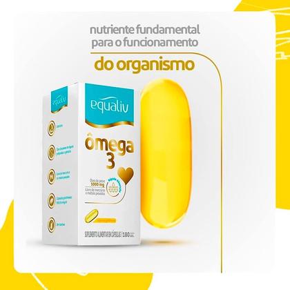 Imagem de Suplemento Ômega 3 180 Cápsulas - Equaliv