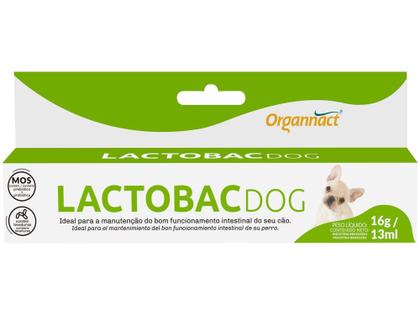 Imagem de Suplemento Organnact Lactobac Dog - para Cachorro 13ml