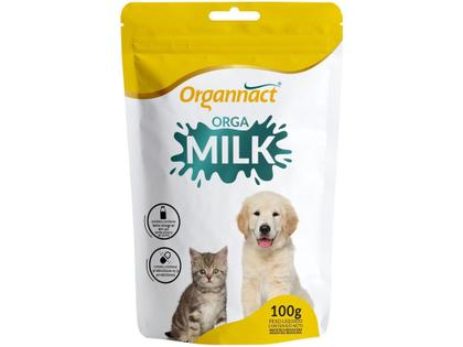 Imagem de Suplemento Organnact Orgamilk  - para Cachorro e Gato 100g