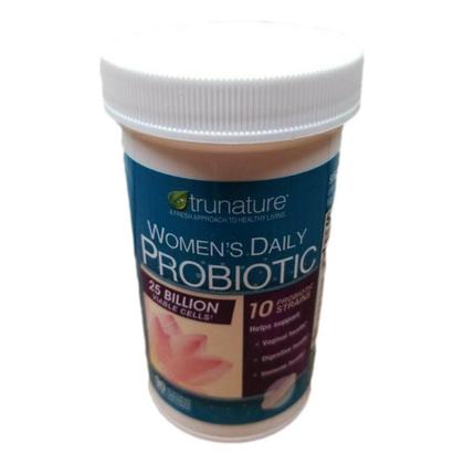 Imagem de Suplemento Probiótico TruNature Women's Daily - 25 Bilhões de Células