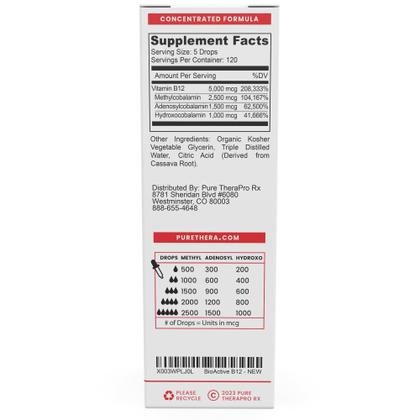 Imagem de Suplemento Pure Therapro Rx BioActive B12 Metilado 20 mL