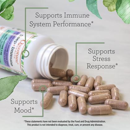 Imagem de suplemento Quantum Health Sleep Immune Support 30 cápsulas