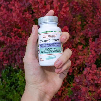 Imagem de suplemento Quantum Health Sleep Immune Support 30 cápsulas