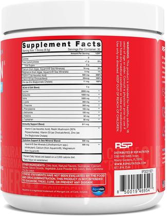 Imagem de Suplemento RSP Nutrition AminoLean Recovery Tropical Punch