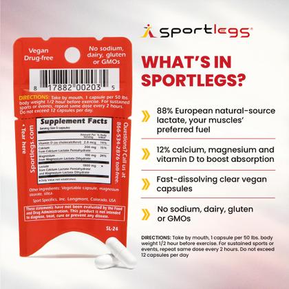 Imagem de Suplemento SPORTLEGS Fast Fitness Boost Pre Workout 5-Cap