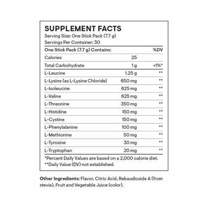 Imagem de Suplemento THORNE Amino Complex EAA e BCAA em pó 230 ml
