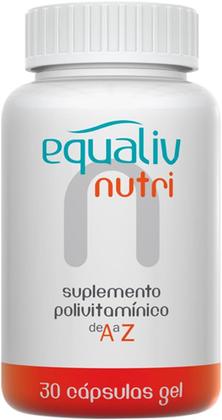 Imagem de Suplemento Vitamínico Equaliv Nutri Imunidade AZ - 30 Cápsulas Gel