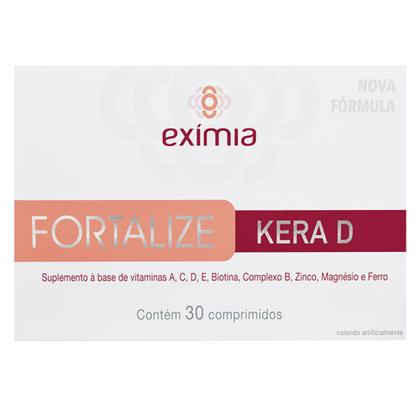 Imagem de Suplemento Vitamínico Exímia Fortalize Kera D com 30 Comprimidos