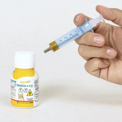 Imagem de Suplemento Vitamínico para Gatos Ômega 3+6+D Organnact 30ml VALIDADE PARA 22/04/26