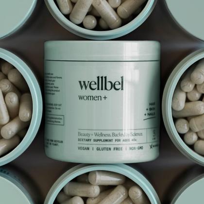 Imagem de Suplemento WELLBEL Women+ Clean para Cabelo, Pele e Unhas (45+)