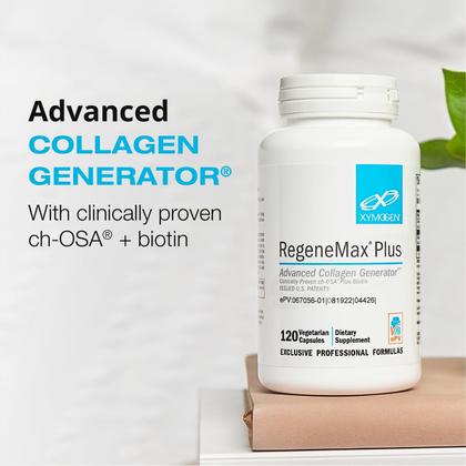 Imagem de Suplemento XYMOGEN RegeneMax Plus Biotina 5000mcg 120 cápsulas