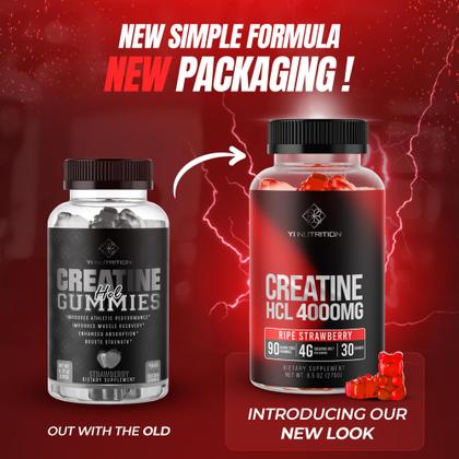 Imagem de Suplemento Yi Nutrition Creatina HCL Gummy 4000 mg 90 unidades
