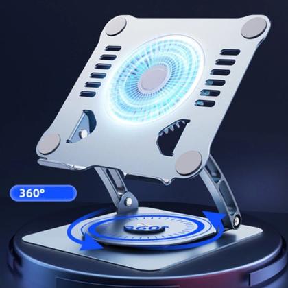 Imagem de Suporte 360º Para Tablet/ iPad/note/laptop Mchose Com Cooler