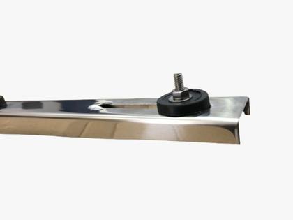 Imagem de Suporte 400 mm Para Ar Condicionado Split, Até 12.000 btu/h, Em Inox, Até 32 kg, (1 Par)