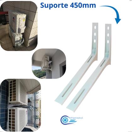 Imagem de Suporte 450mm Ar-condicionado Split 9.000/18.000 Btus instalação de ar condicionado