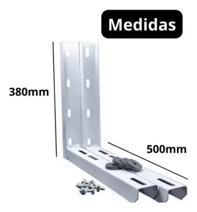 Imagem de Suporte 500mm Split Ar Condicionado Condensadora 18 A 24000 BTUS