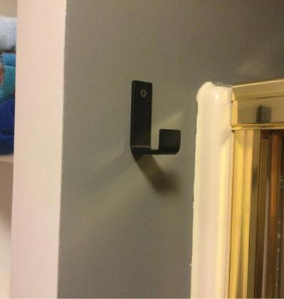 Imagem de Suporte 50kg Anilhas Barras Fixar na Parede Abertura 4cm 5UN