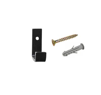 Imagem de Suporte 50kg Anilhas Barras Fixar na Parede Abertura 4cm 5UN