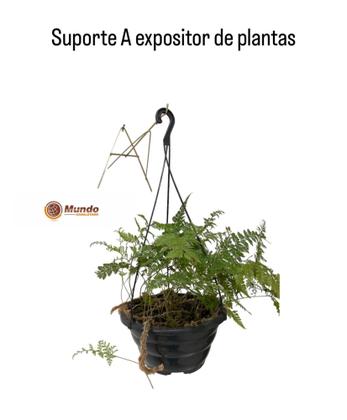 Imagem de Suporte A Para Xaxim - P, 20 Cm - (10 Unidades - Zincado)