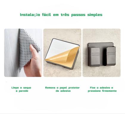 Imagem de Suporte Adesivo Multiuso De Parede Para Celular Controle Remoto 3711
