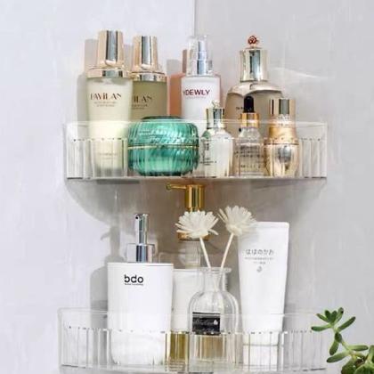 Imagem de Suporte Adesivo Porta Shampoo Prateleiras De Banheiro