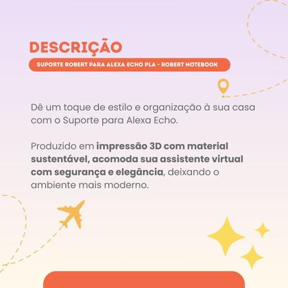 Imagem de Suporte Alexa Echo Dot - Robert Notebook Amazon