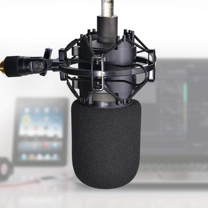 Imagem de Suporte antichoque com filtro Pop para Audio Technica AT2020