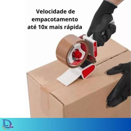 Imagem de Suporte Aplicador De Metal Para Fita Adesiva 50mm Passa Fita