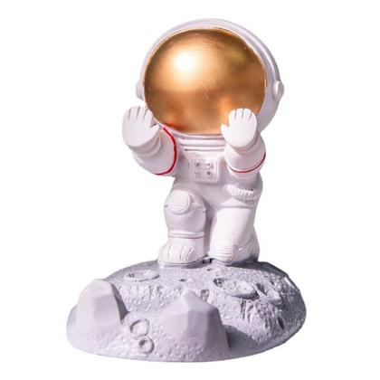 Imagem de Suporte Apoio Celular Tablet Diferente Astronauta na Lua