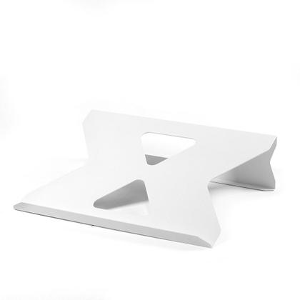 Imagem de Suporte Apoio de Notebook para Mesa em Alumínio  - Branco