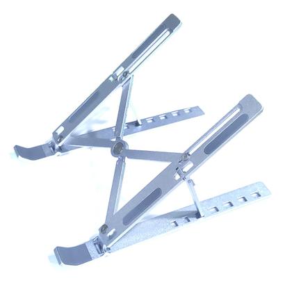 Imagem de Suporte apoio  todo em alumínio dobravel para notebook  p2 bs07