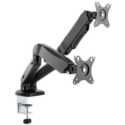 Imagem de Suporte Articulado a Gás para 2 Monitores de 13" a 27" Vinik, Preto - SM-341B