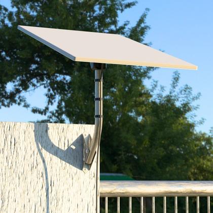 Imagem de Suporte Articulado de Parede Laje Telhado Compatível com Antena Modem e Fonte Starlink 3ª Geração