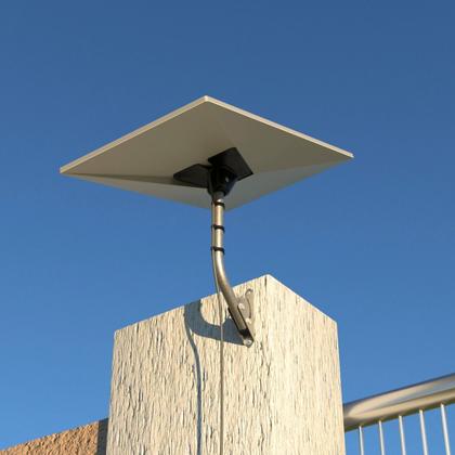 Imagem de Suporte Articulado de Parede Laje Telhado Compatível com Antena Modem e Fonte Starlink 3ª Geração