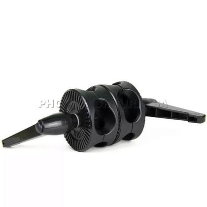 Imagem de Suporte Articulado Duplo Para Braço Girafa e Suporte de Rebatedor YA-412 Greika