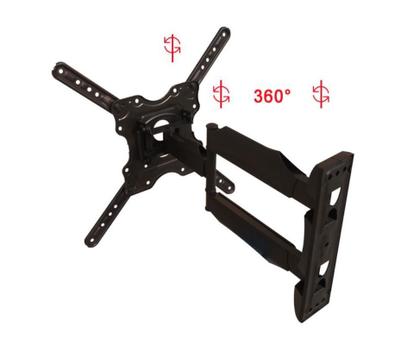 Imagem de Suporte Articulado p/ Smart TV Samsung, Sony, TCL,LCD,OLED,QLED 32"-55",Braço 180º,Inclinação +5/-8º