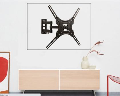 Imagem de Suporte Articulado p/ Smart TV Samsung, Sony, TCL,OLED,QLED 14"-55",Braço 180º,Inclinação +5/-15º
