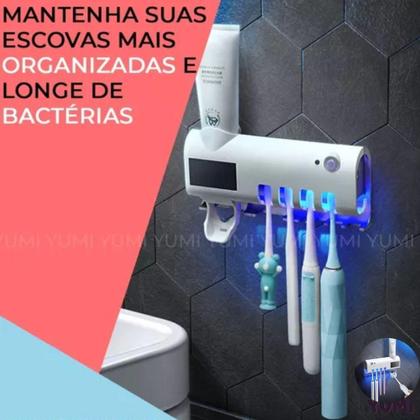 Imagem de Suporte Automático para Escovas de Dente Infantil