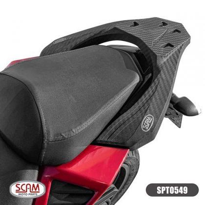 Imagem de Suporte Bagageiro Baú Fz25 Fazer 2020 2021 2022 2023 2024