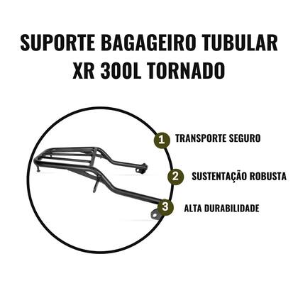 Imagem de Suporte Bagageiro Tubular Gbs Honda Xr 300L Tornado