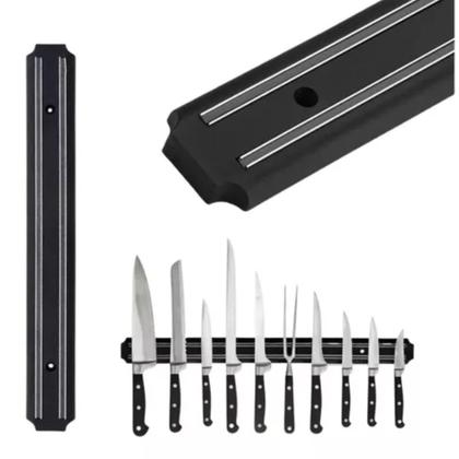 Imagem de Suporte Barra Magnética Facas Ferramentas Chaves 33 Cm