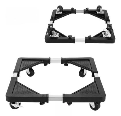 Imagem de Suporte Base Ajustável com Rodas para Geladeira e Máquinas de Alta Capacidade