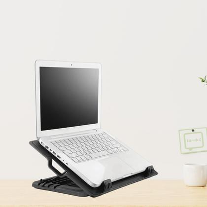 Imagem de Suporte Base com Cooler para Notebook Multi, Até 17, 2x USB, LED, Preto AC166
