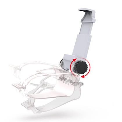 Imagem de Suporte Base de Celular Compatível com Controle Manete do Console Ps5 Dualsense Ajustável com Rotação